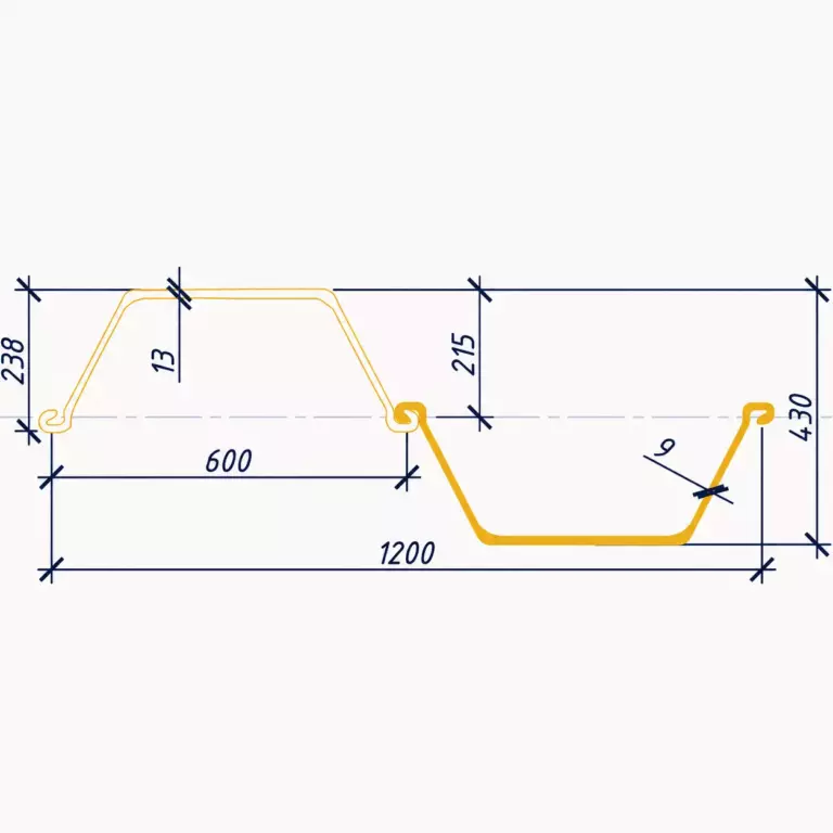Шпунт Ларсена VL 606A